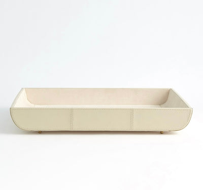 Curved Corner Tray-Ivory