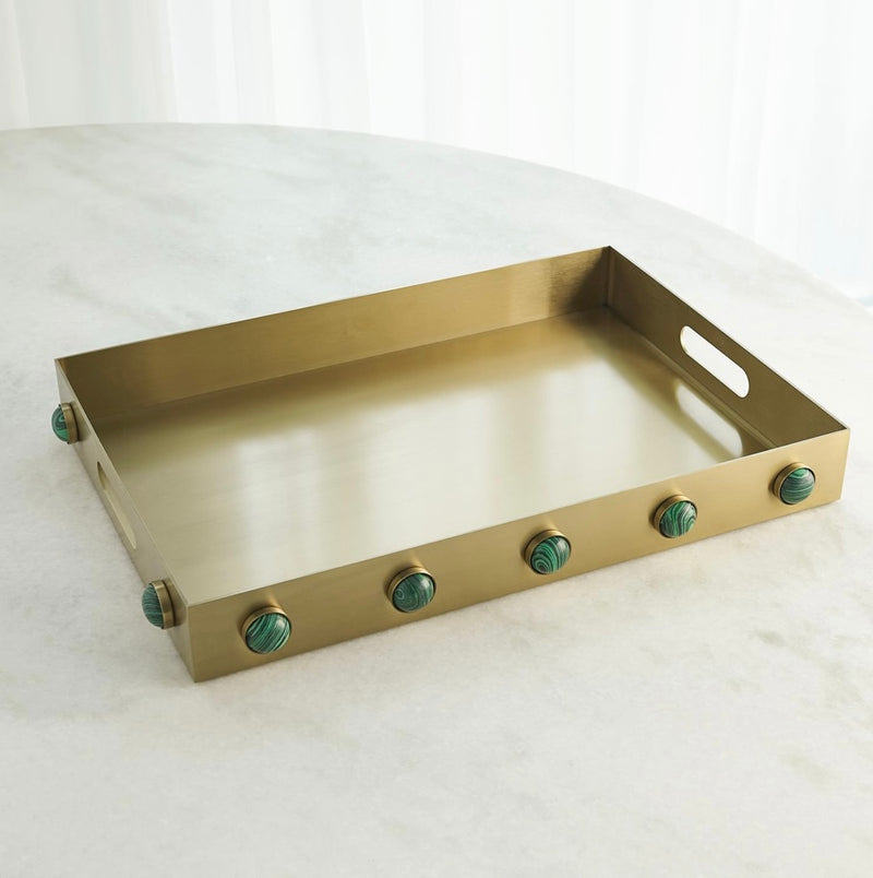 Pandora Malachite Tray