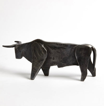 Bull in Natural Iron