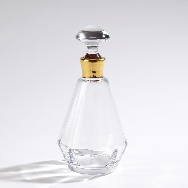 Prism Decanter-24k Gold