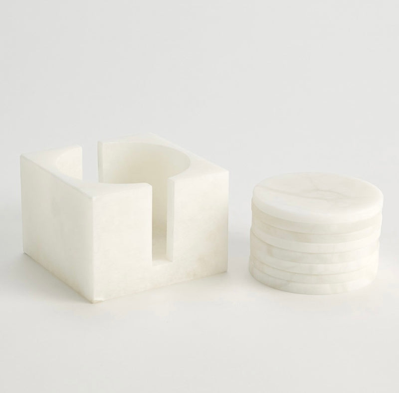 Alabaster Coaster (Set of 8)