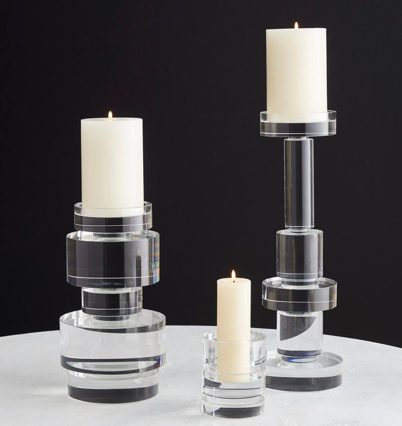 Brilliant Round Pillar Holder (votive)